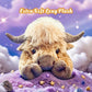 🥳 Mega-rea 60 % RABATT 🎁Söt Tecknad Highland Cow Gosedjur🔥Köp 2 för Fri Frakt
