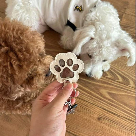 🐶Köp 1 Få 1 Gratis🐶Kreativ nyckelring av katt- och hundhår