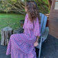 💖SISTA DAGEN FÖRSÄLJNING 50% RABATT💖 Elegant boho maxiklänning för kvinnor med puffärmar👗
